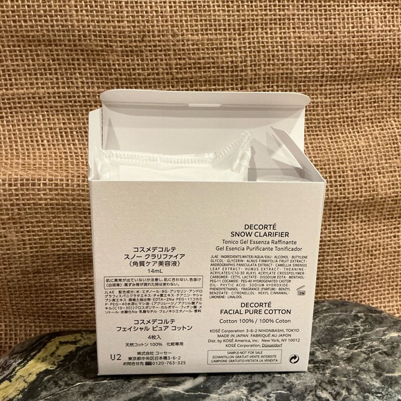 Decorte Skin Care Snow Clarifier Gel Toner MINI Set - Picture 6 of 9